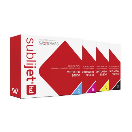 KIT 4 cartucce sublimatiche Sublijet-HD-SG800