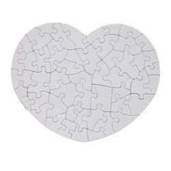 Puzzle a cuore